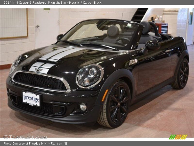 Midnight Black Metallic / Carbon Black 2014 Mini Cooper S Roadster