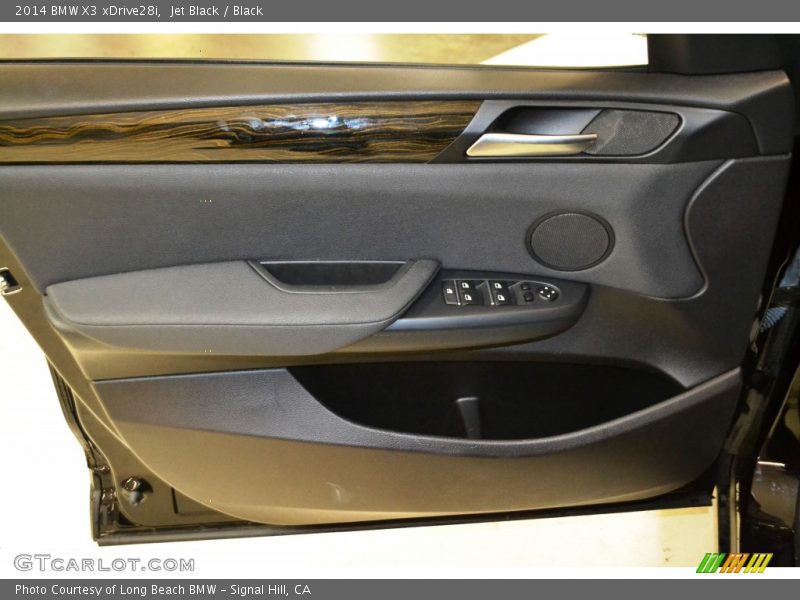 Jet Black / Black 2014 BMW X3 xDrive28i