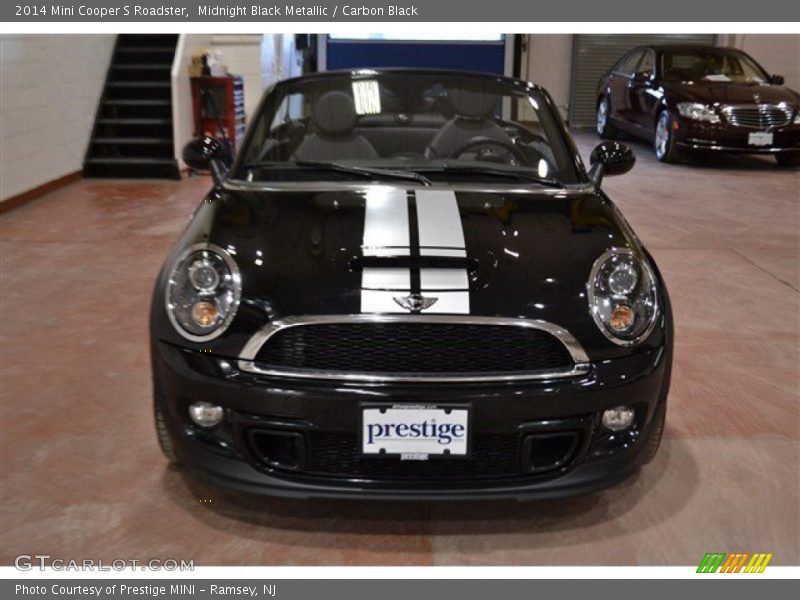 Midnight Black Metallic / Carbon Black 2014 Mini Cooper S Roadster