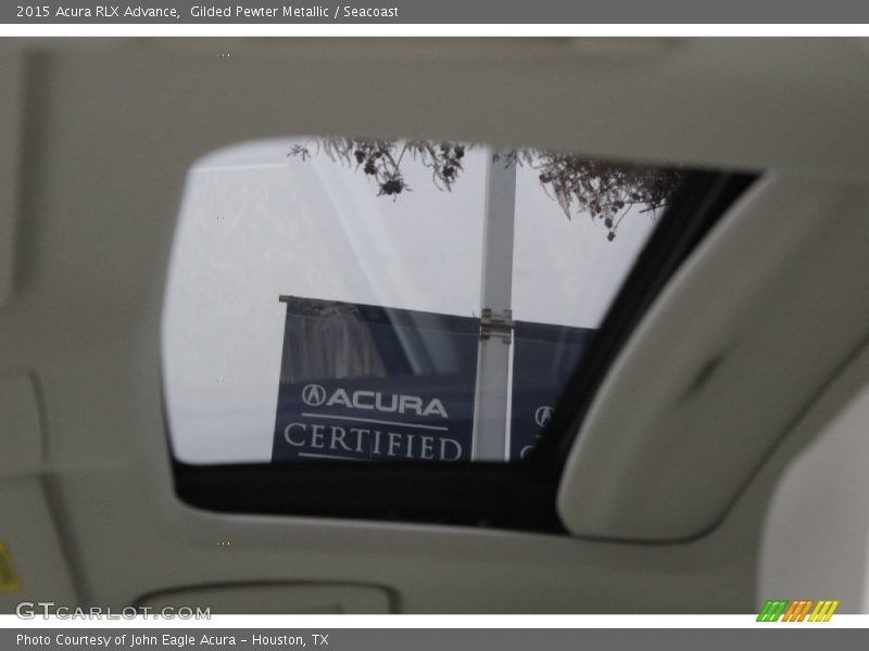 Gilded Pewter Metallic / Seacoast 2015 Acura RLX Advance