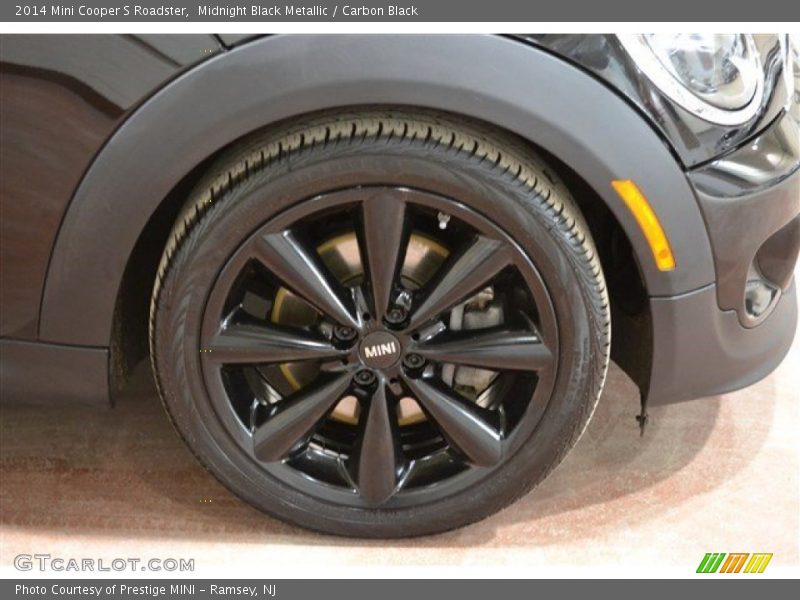Midnight Black Metallic / Carbon Black 2014 Mini Cooper S Roadster