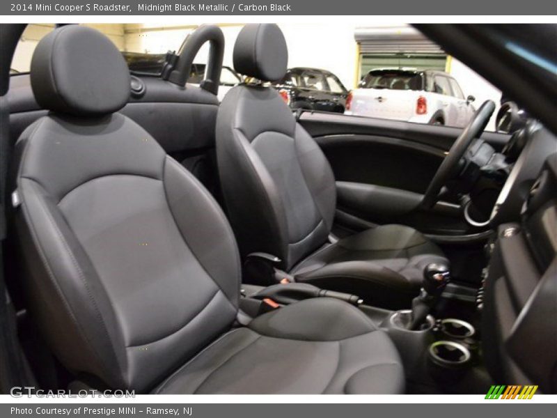Midnight Black Metallic / Carbon Black 2014 Mini Cooper S Roadster