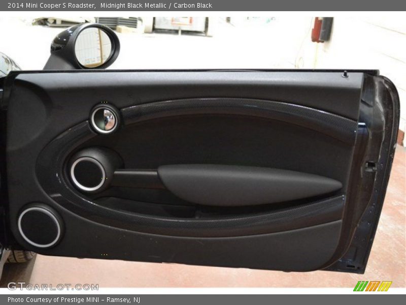 Midnight Black Metallic / Carbon Black 2014 Mini Cooper S Roadster