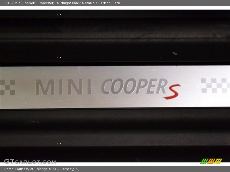 Midnight Black Metallic / Carbon Black 2014 Mini Cooper S Roadster