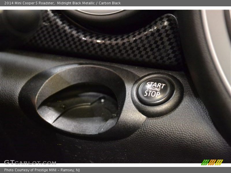 Midnight Black Metallic / Carbon Black 2014 Mini Cooper S Roadster