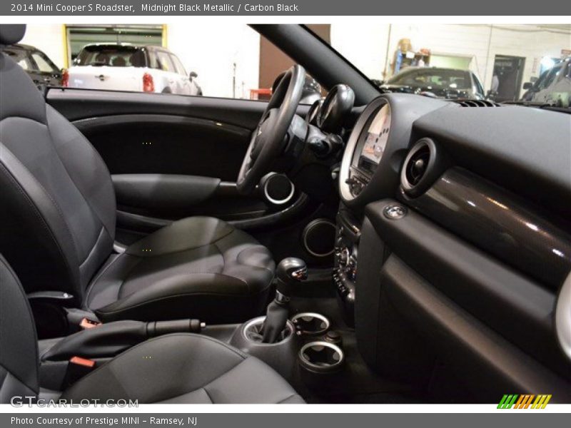 Midnight Black Metallic / Carbon Black 2014 Mini Cooper S Roadster