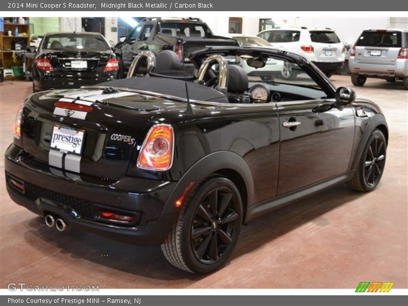 Midnight Black Metallic / Carbon Black 2014 Mini Cooper S Roadster