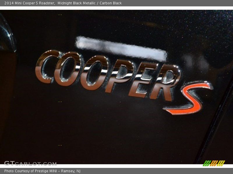 Midnight Black Metallic / Carbon Black 2014 Mini Cooper S Roadster