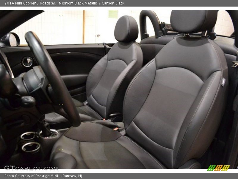 Midnight Black Metallic / Carbon Black 2014 Mini Cooper S Roadster