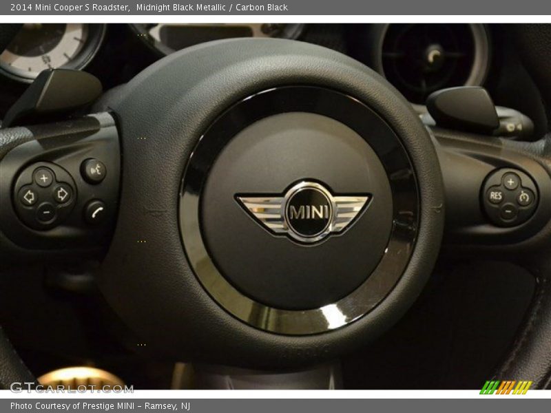 Midnight Black Metallic / Carbon Black 2014 Mini Cooper S Roadster