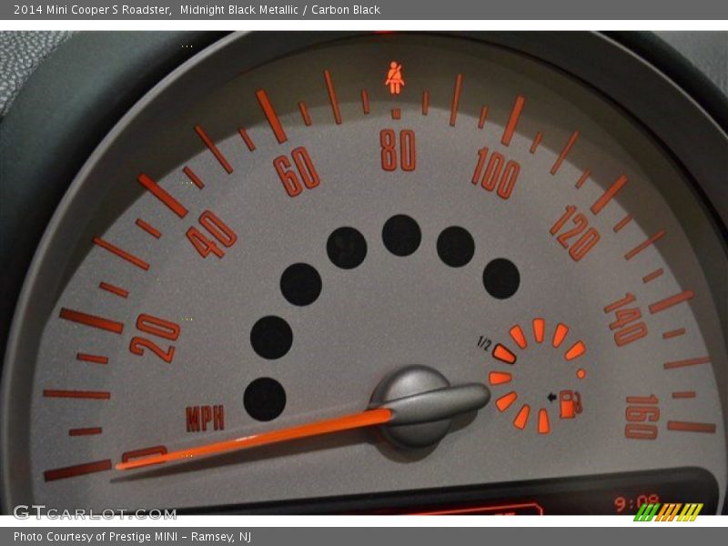 Midnight Black Metallic / Carbon Black 2014 Mini Cooper S Roadster