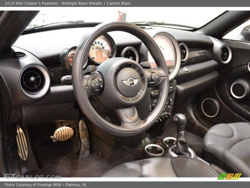 Midnight Black Metallic / Carbon Black 2014 Mini Cooper S Roadster