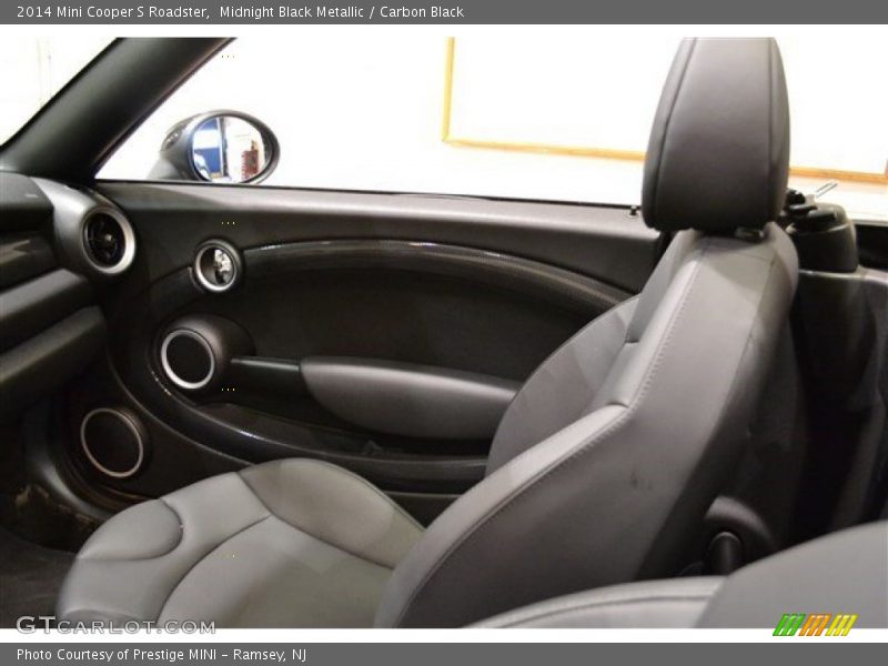Midnight Black Metallic / Carbon Black 2014 Mini Cooper S Roadster