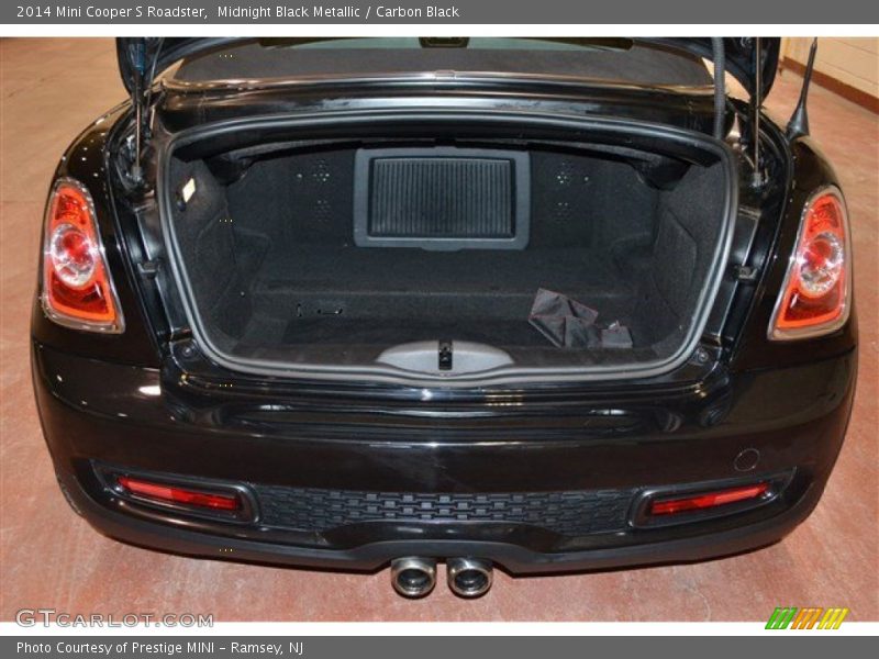 Midnight Black Metallic / Carbon Black 2014 Mini Cooper S Roadster