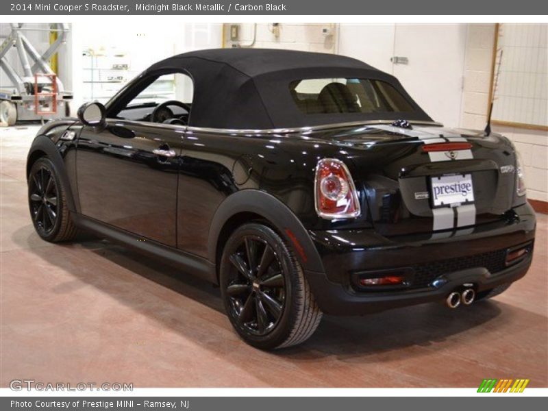 Midnight Black Metallic / Carbon Black 2014 Mini Cooper S Roadster