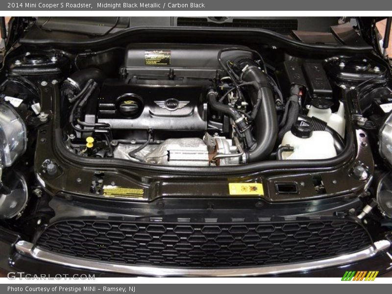 Midnight Black Metallic / Carbon Black 2014 Mini Cooper S Roadster