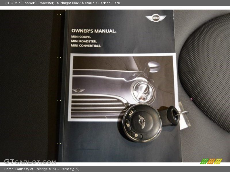 Midnight Black Metallic / Carbon Black 2014 Mini Cooper S Roadster