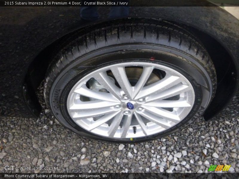 Crystal Black Silica / Ivory 2015 Subaru Impreza 2.0i Premium 4 Door