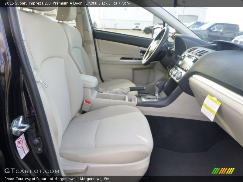 Front Seat of 2015 Impreza 2.0i Premium 4 Door