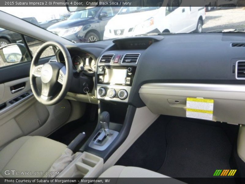 Dashboard of 2015 Impreza 2.0i Premium 4 Door