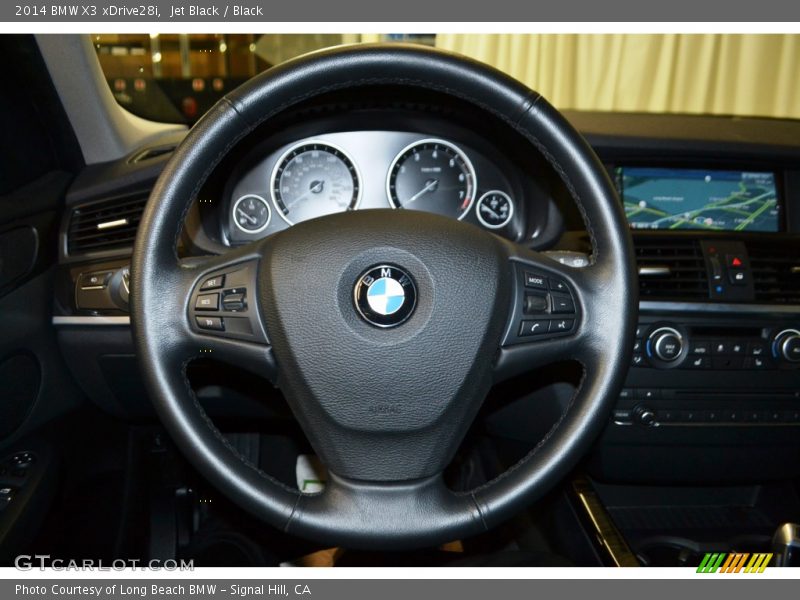 Jet Black / Black 2014 BMW X3 xDrive28i