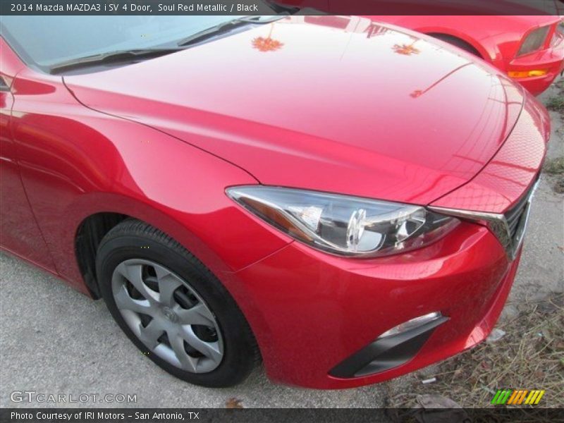 Soul Red Metallic / Black 2014 Mazda MAZDA3 i SV 4 Door
