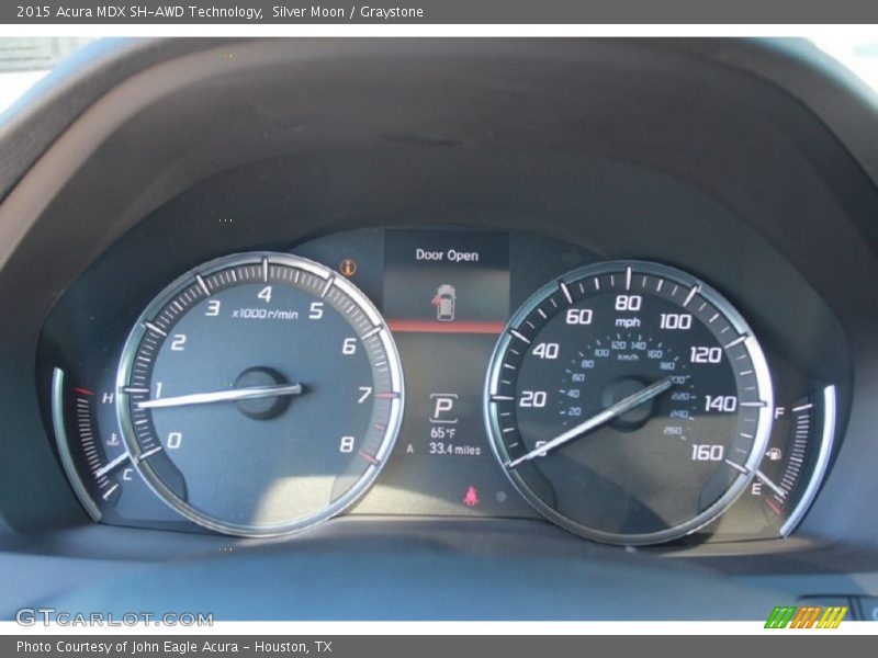 Silver Moon / Graystone 2015 Acura MDX SH-AWD Technology