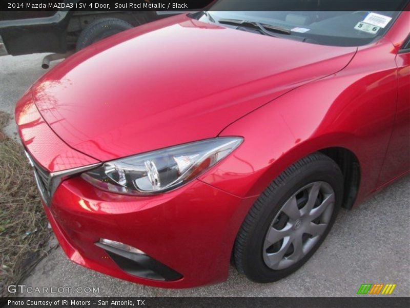 Soul Red Metallic / Black 2014 Mazda MAZDA3 i SV 4 Door