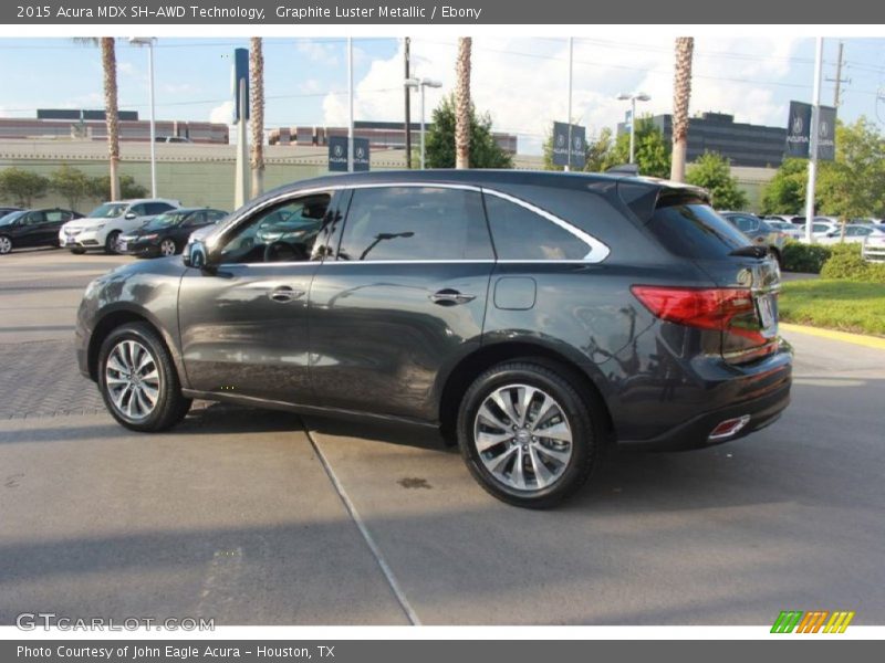 Graphite Luster Metallic / Ebony 2015 Acura MDX SH-AWD Technology