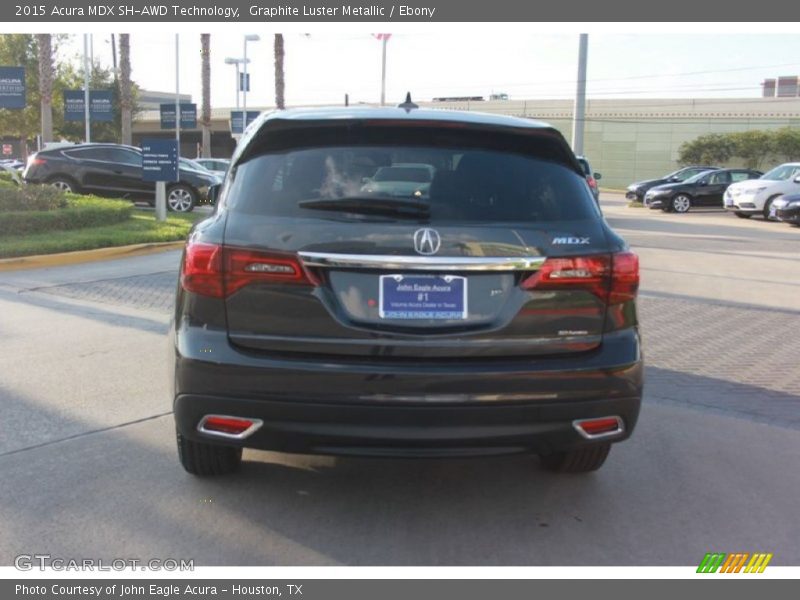 Graphite Luster Metallic / Ebony 2015 Acura MDX SH-AWD Technology