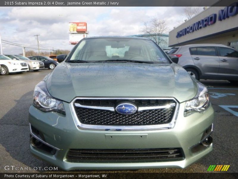 Jasmine Green Metallic / Ivory 2015 Subaru Impreza 2.0i 4 Door