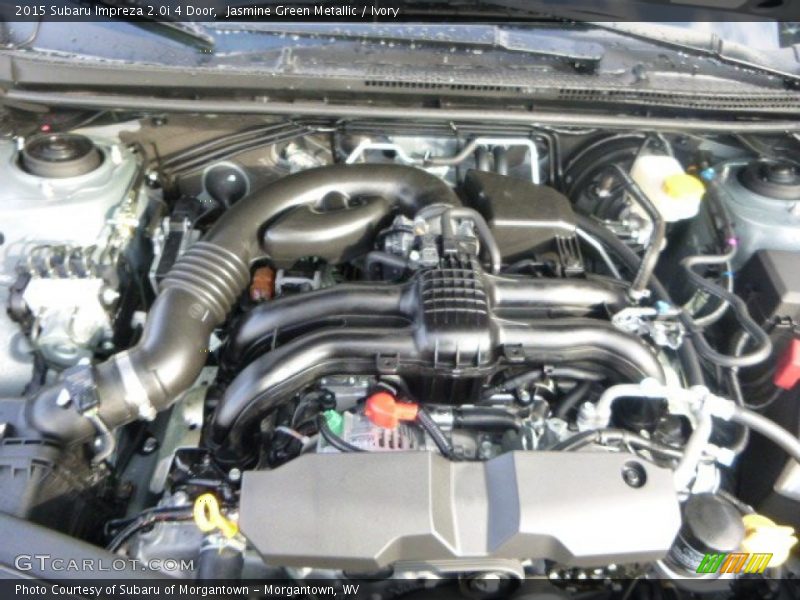 Jasmine Green Metallic / Ivory 2015 Subaru Impreza 2.0i 4 Door