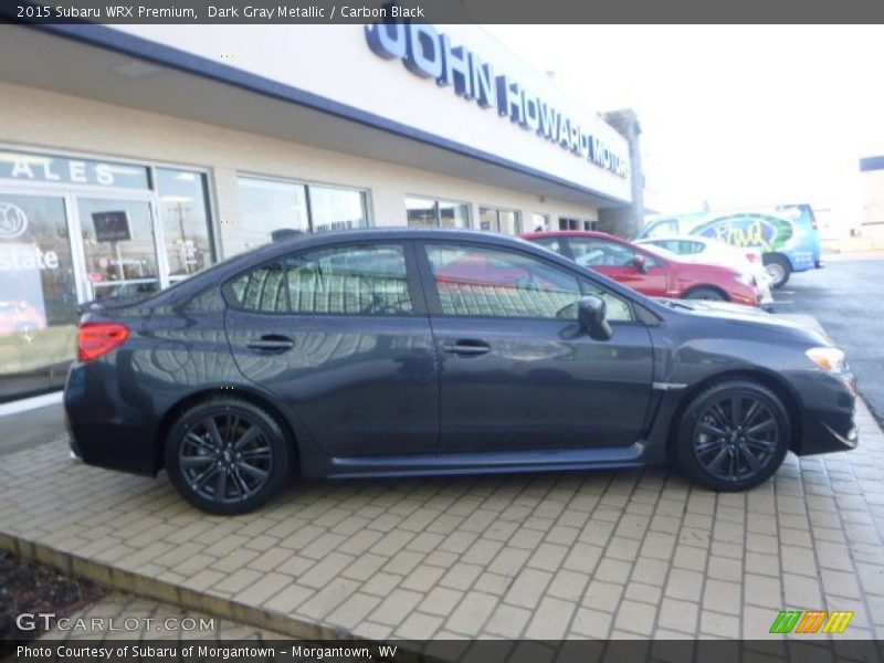 Dark Gray Metallic / Carbon Black 2015 Subaru WRX Premium