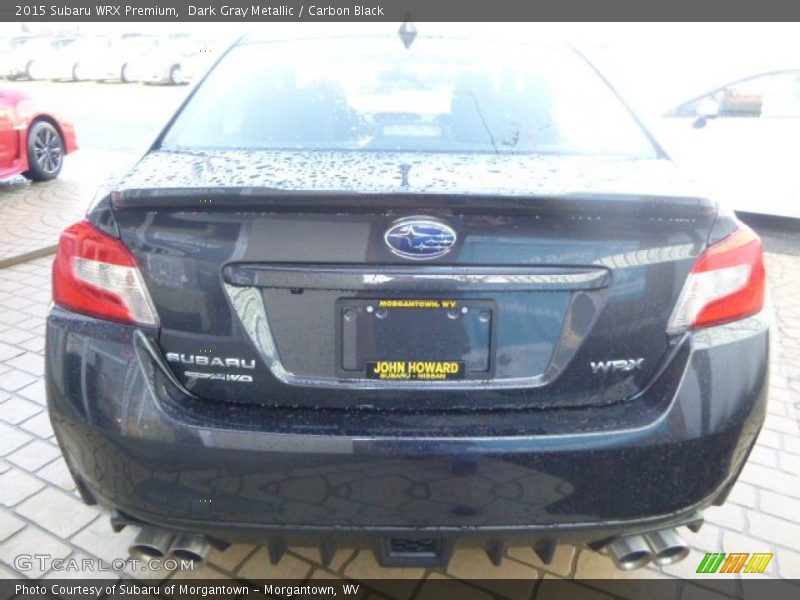 Dark Gray Metallic / Carbon Black 2015 Subaru WRX Premium