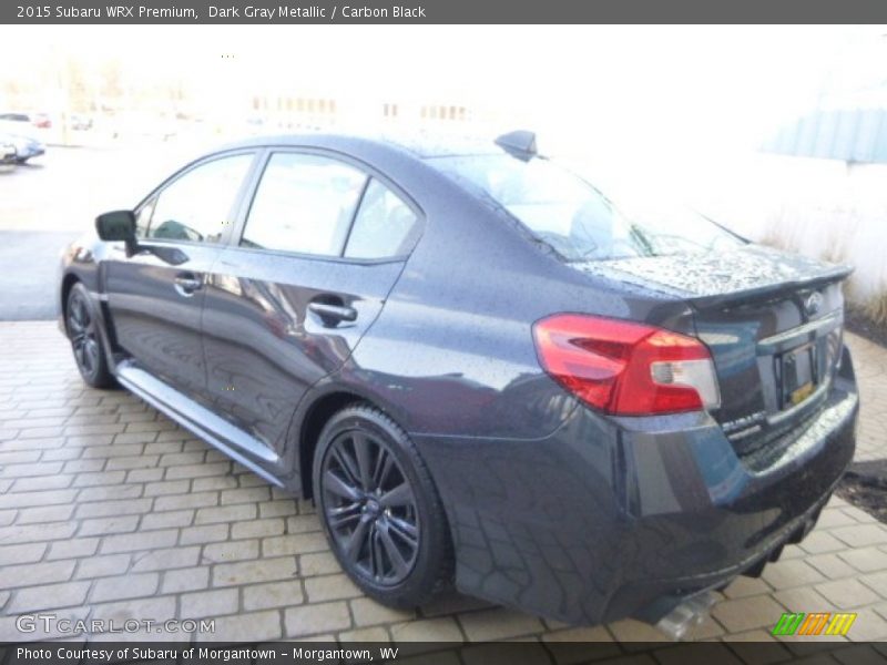 Dark Gray Metallic / Carbon Black 2015 Subaru WRX Premium