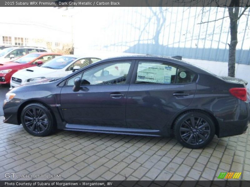 Dark Gray Metallic / Carbon Black 2015 Subaru WRX Premium
