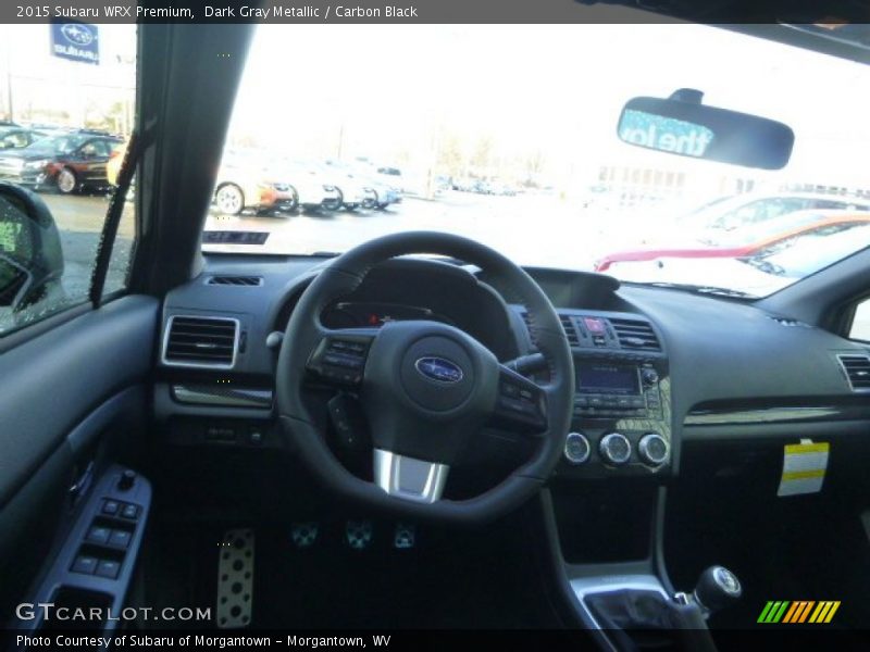 Dark Gray Metallic / Carbon Black 2015 Subaru WRX Premium