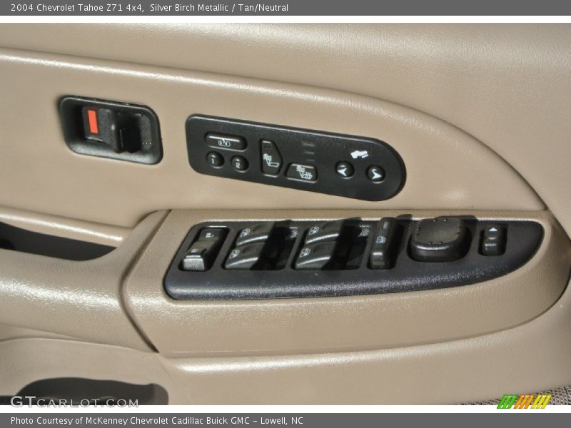 Silver Birch Metallic / Tan/Neutral 2004 Chevrolet Tahoe Z71 4x4