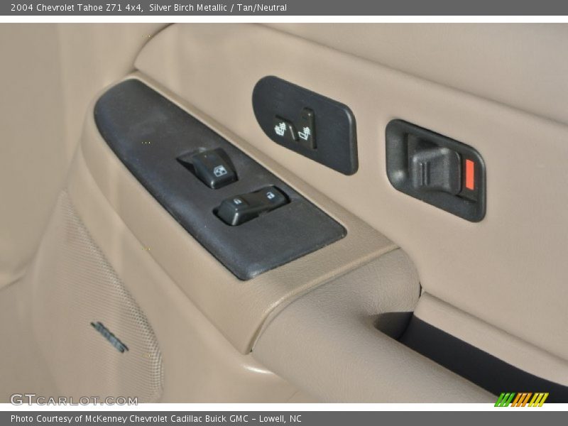 Silver Birch Metallic / Tan/Neutral 2004 Chevrolet Tahoe Z71 4x4