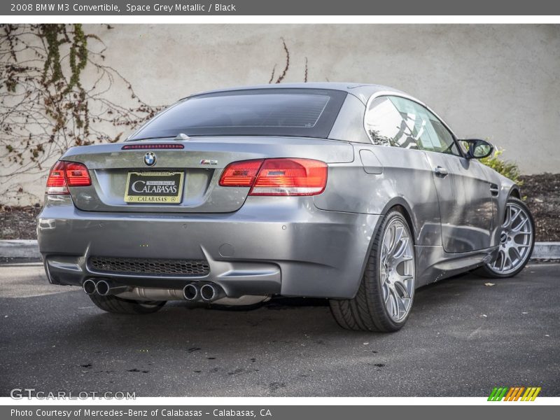 Space Grey Metallic / Black 2008 BMW M3 Convertible