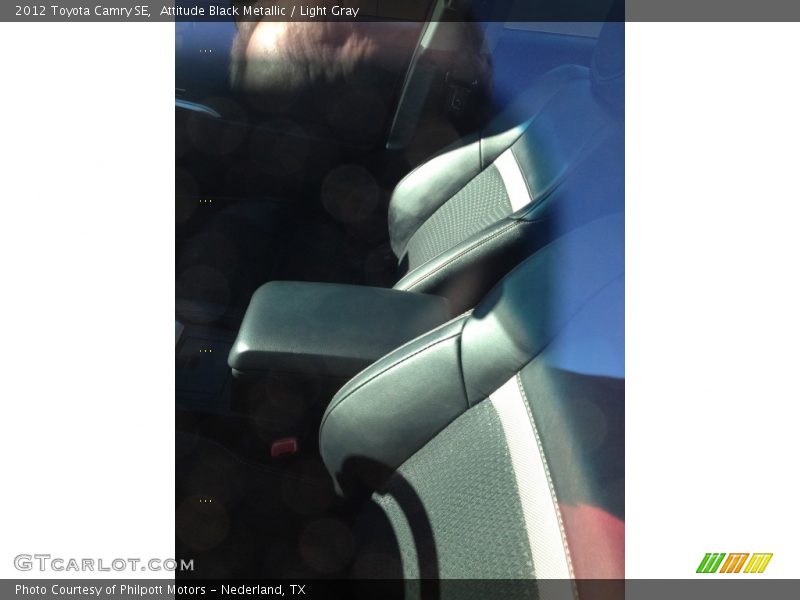 Attitude Black Metallic / Light Gray 2012 Toyota Camry SE