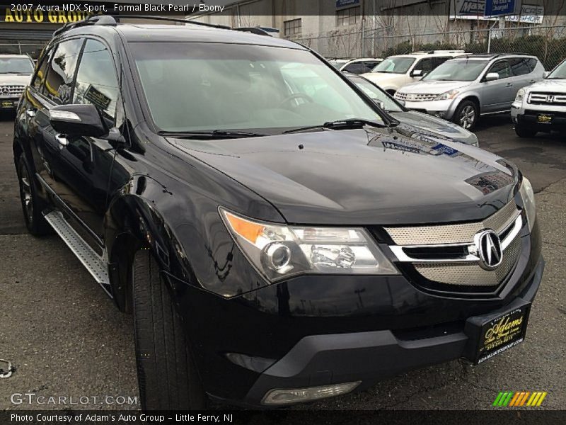 Formal Black Pearl / Ebony 2007 Acura MDX Sport