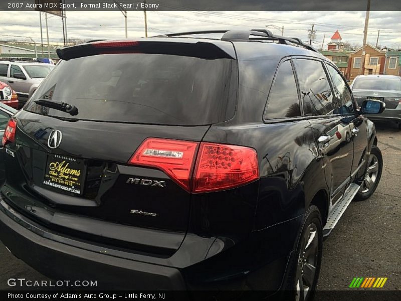 Formal Black Pearl / Ebony 2007 Acura MDX Sport