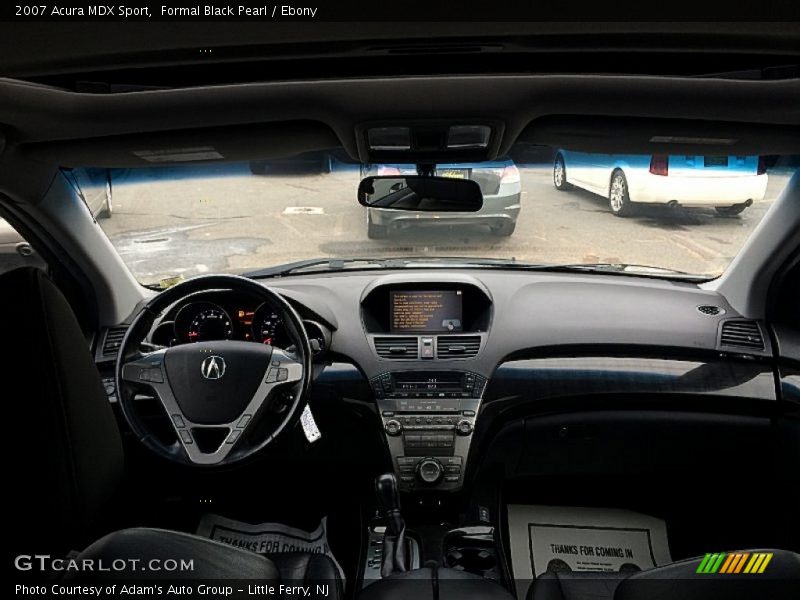 Formal Black Pearl / Ebony 2007 Acura MDX Sport