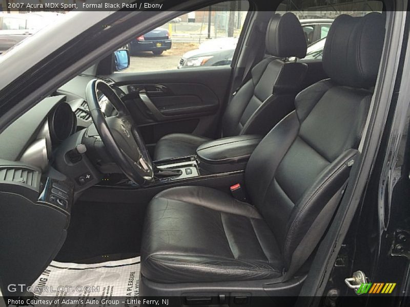 Formal Black Pearl / Ebony 2007 Acura MDX Sport