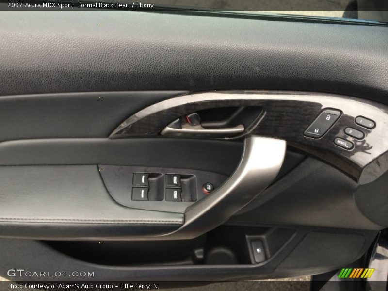 Formal Black Pearl / Ebony 2007 Acura MDX Sport