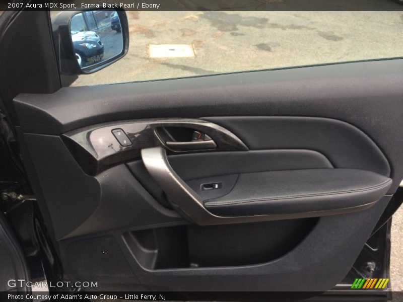 Formal Black Pearl / Ebony 2007 Acura MDX Sport