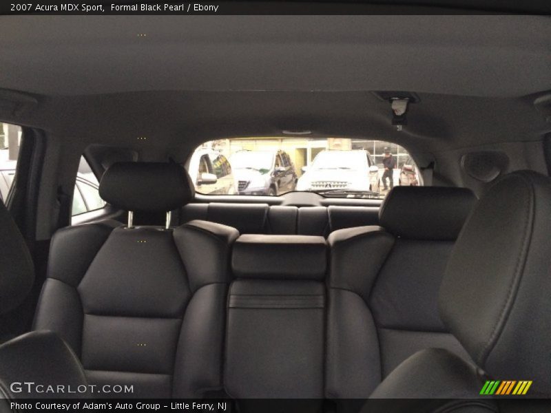 Formal Black Pearl / Ebony 2007 Acura MDX Sport