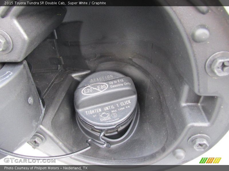 Super White / Graphite 2015 Toyota Tundra SR Double Cab