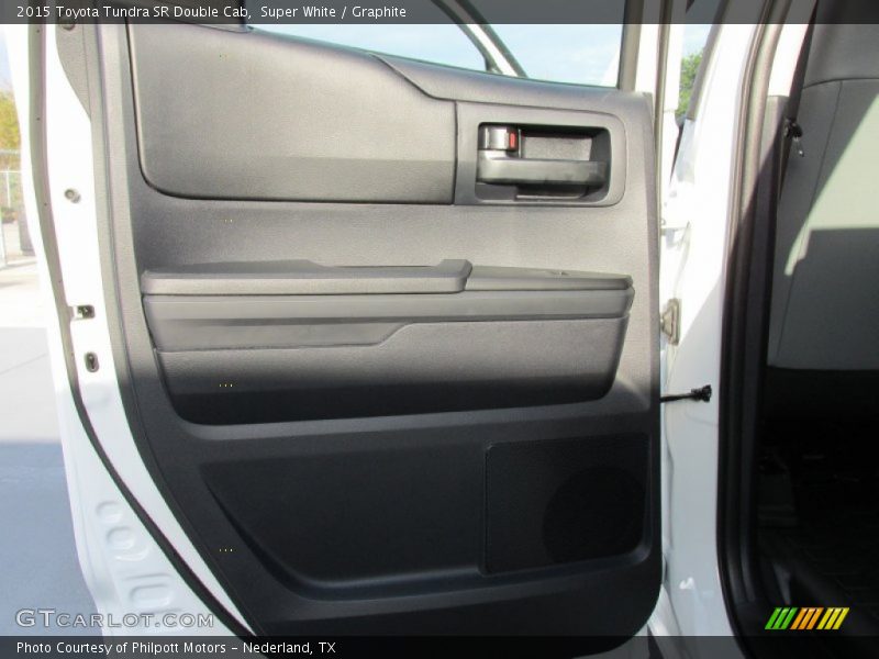 Super White / Graphite 2015 Toyota Tundra SR Double Cab